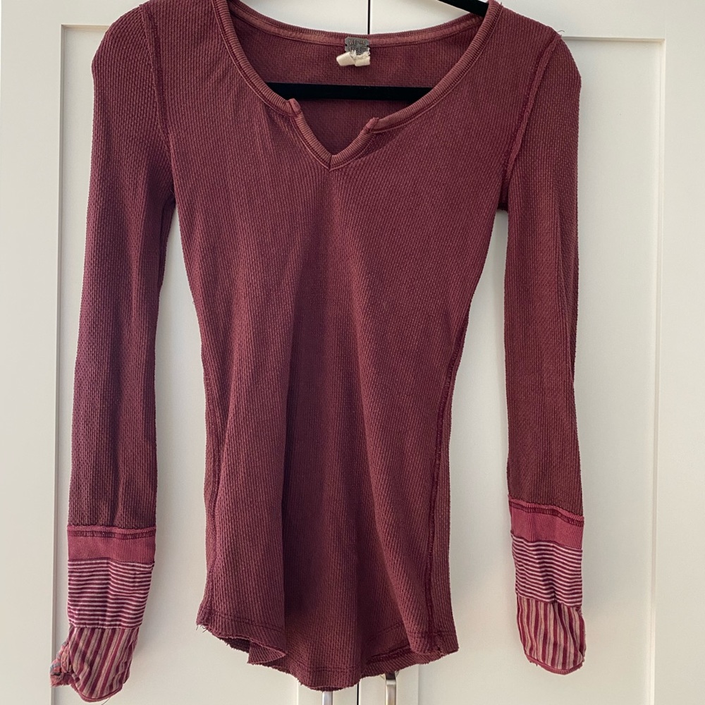 Free People Long Sleeve Top